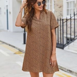SHEIN- Printed Tunic Dress